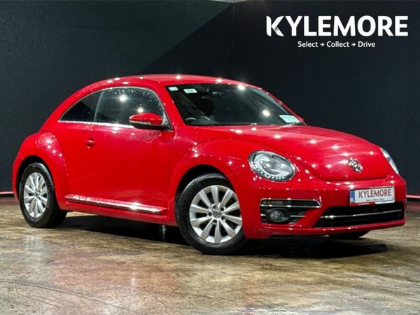 Volkswagen Beetle Hatchback, Petrol, 2017, Red