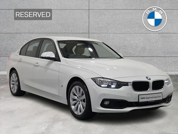BMW 3-Series Saloon, Petrol, 2017, White