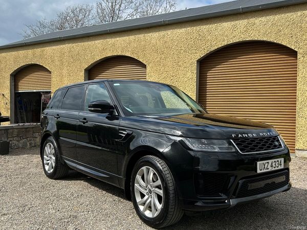 Land Rover Range Rover Sport SUV, Diesel, 2018, Black