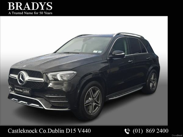 Mercedes-Benz GLE SUV, Diesel Plug-in Hybrid, 2023, Black