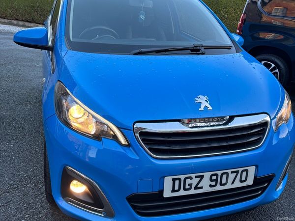 Peugeot 108 Hatchback, Petrol, 2016, Blue