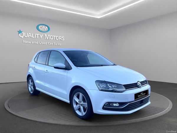 Volkswagen Polo Hatchback, Petrol, 2016, White