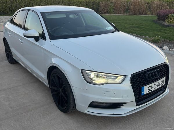 Audi A3 Saloon, Petrol, 2015, White