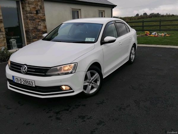 Volkswagen Jetta Saloon, Diesel, 2017, White