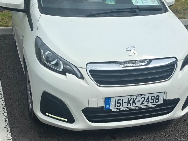 Peugeot 108 Hatchback, Petrol, 2015, White