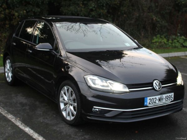 Volkswagen Golf Hatchback, Diesel, 2020, Black