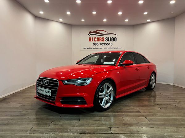 Audi A6 Saloon, Diesel, 2016, Red