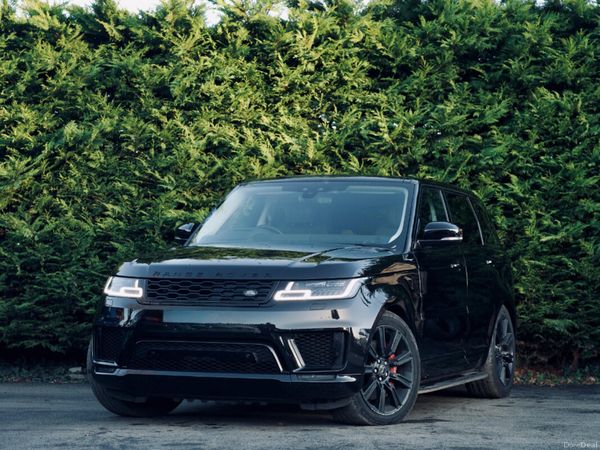 Land Rover Range Rover Sport Estate, Petrol Plug-in Hybrid, 2021, Black