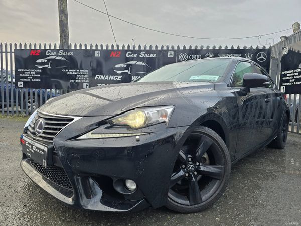 Lexus IS Saloon, Petrol Hybrid, 2014, Black