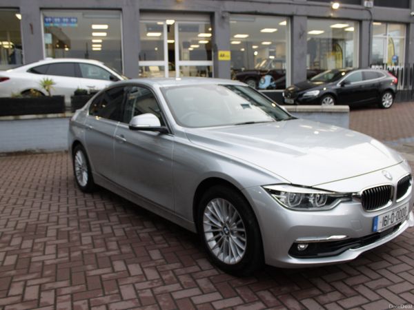 BMW 3-Series Saloon, Petrol Hybrid, 2016, Silver