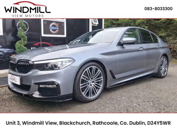 BMW 5-Series Saloon, Diesel, 2017, Grey