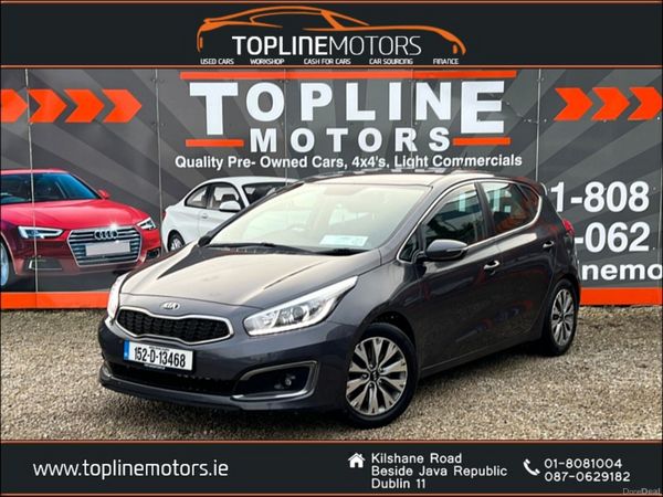 Kia Ceed Hatchback, Diesel, 2015, Silver