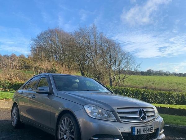 Mercedes-Benz C-Class Saloon, Diesel, 2014, Silver