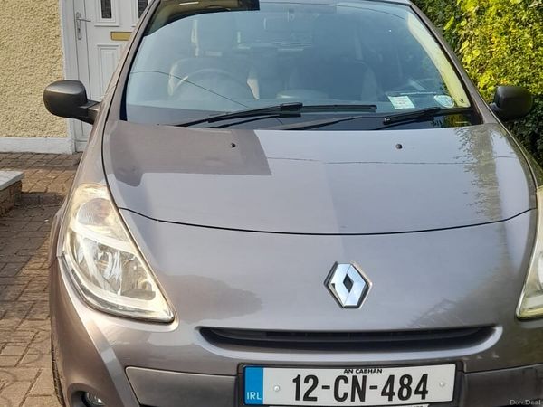 Renault Clio Hatchback, Ethanol Petrol, 2012, Grey