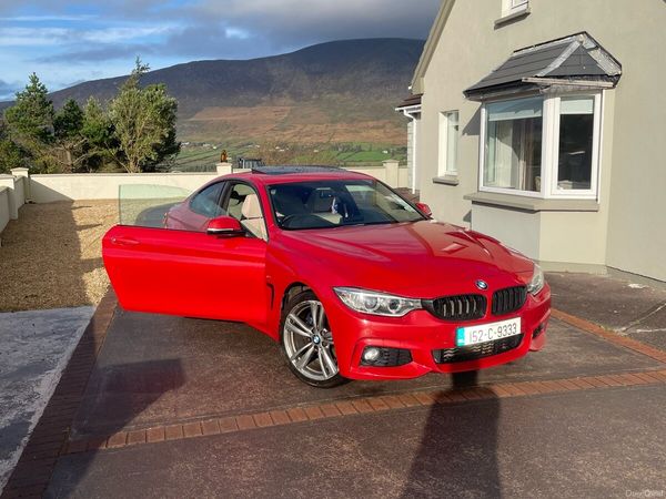 BMW 4-Series Coupe, Diesel, 2015, Red