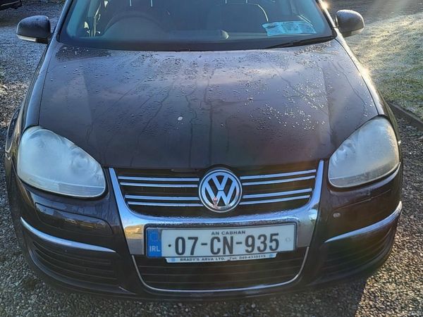 Volkswagen Jetta Saloon, Petrol, 2007, Black