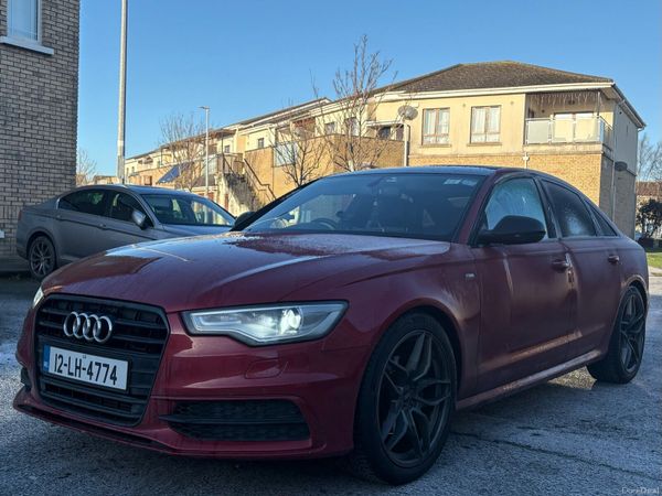 Audi A6 Saloon, Diesel, 2012, Red