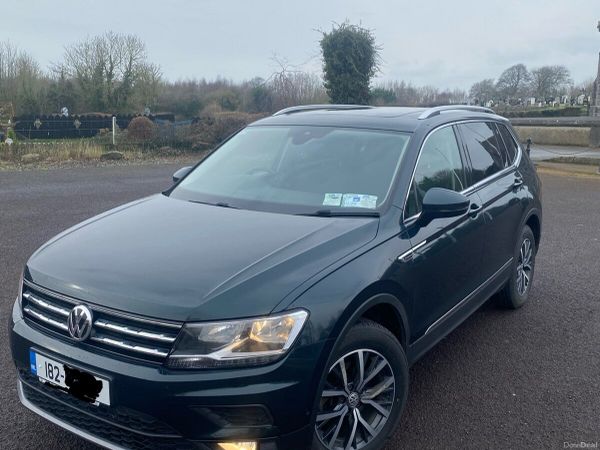 Volkswagen Tiguan SUV, Diesel, 2018, Green