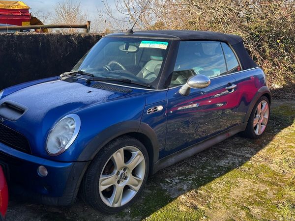 Mini Cooper Convertible, Petrol, 2006, Blue