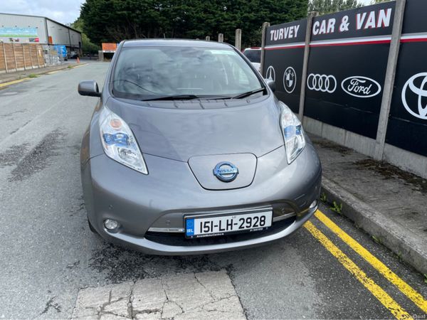Nissan Leaf Hatchback, Electric, 2015, Grey