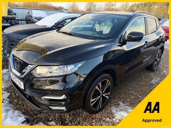 Nissan Qashqai Hatchback, Diesel, 2018, Black