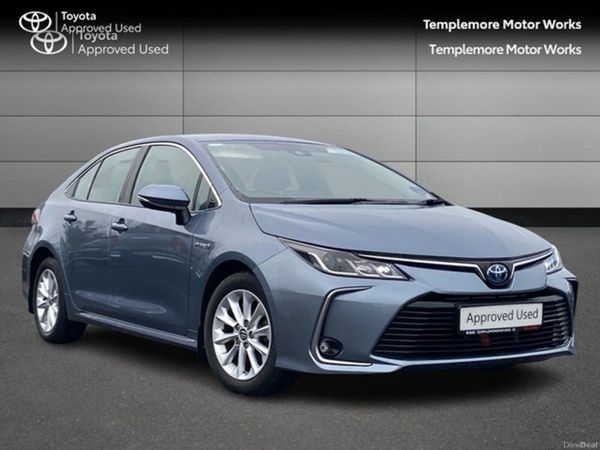 Toyota Corolla Saloon, Petrol Hybrid, 2020, Grey