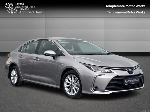 Toyota Corolla Saloon, Petrol Hybrid, 2021, Grey