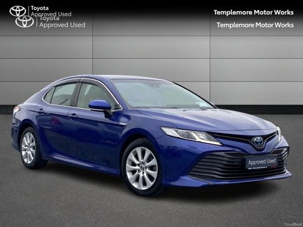 Toyota Camry Saloon, Petrol Hybrid, 2020, Blue