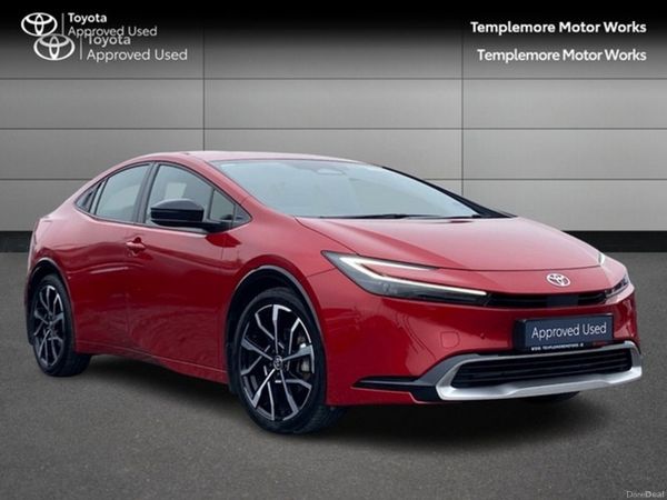 Toyota Prius Hatchback, Petrol Plug-in Hybrid, 2023, Red