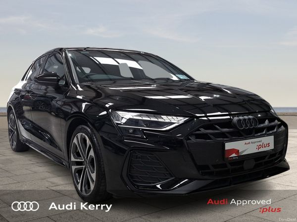 Audi A3 Saloon, Petrol, 2025, Black