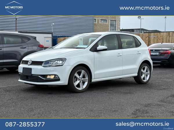 Volkswagen Polo Hatchback, Petrol, 2017, White