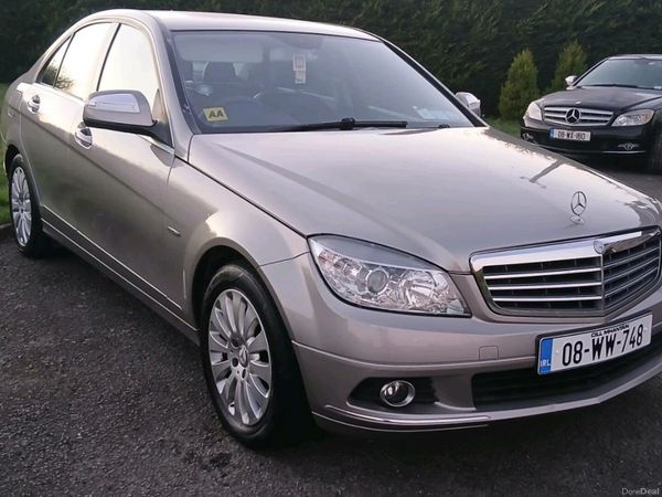 Mercedes-Benz C-Class Saloon, Petrol, 2008, Silver