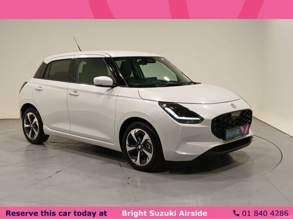 Suzuki Swift Hatchback, Petrol Hybrid, 2026, White