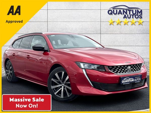 Peugeot 508 Estate, Diesel, 2021, Red