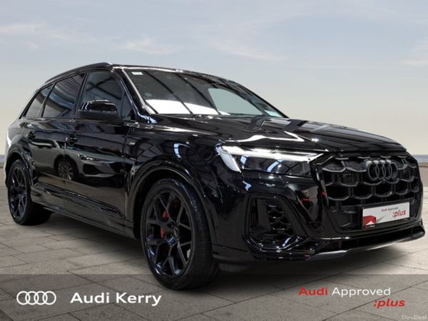 Audi Q7 SUV, Petrol Plug-in Hybrid, 2025, Black