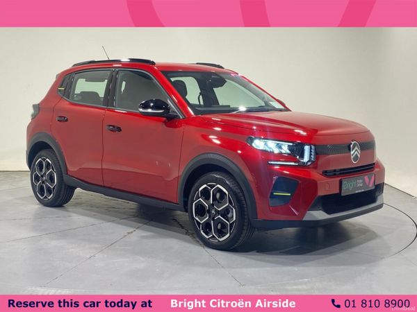 Citroen C3 Hatchback, Electric, 2026, Red