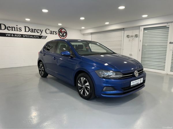 Volkswagen Polo Hatchback, Petrol, 2018, Blue