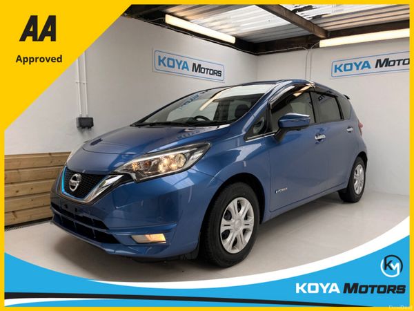 Nissan Note Hatchback, Petrol Hybrid, 2017, Blue