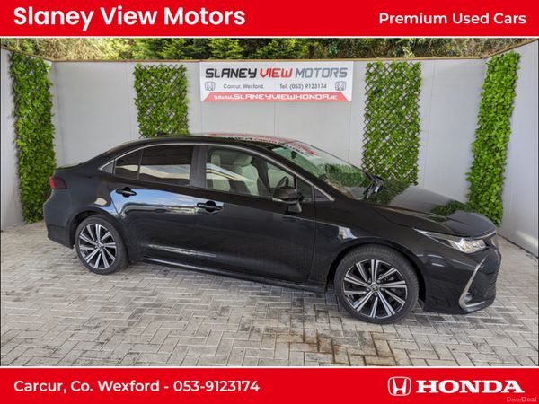 Toyota Corolla Saloon, Petrol Hybrid, 2022, Black
