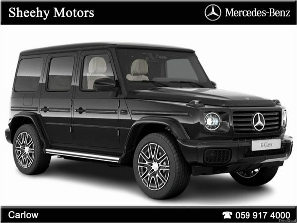 Mercedes-Benz G-Class SUV, Electric, 2026, Black