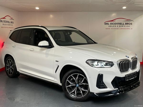 BMW X3 Estate, Petrol Hybrid, 2022, White