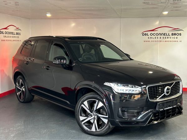 Volvo XC90 Estate, Petrol Plug-in Hybrid, 2020, Black