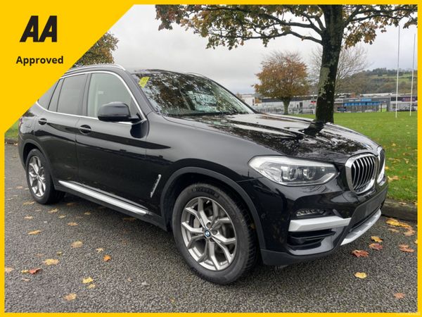 BMW X3 Estate, Petrol Plug-in Hybrid, 2021, Black