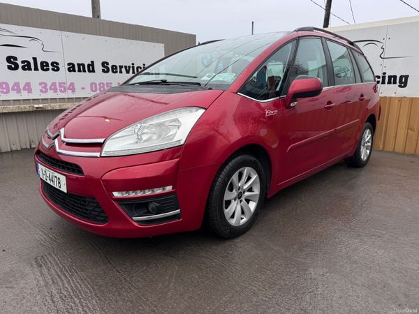 Citroen C4 Picasso MPV, Diesel, 2011, Red