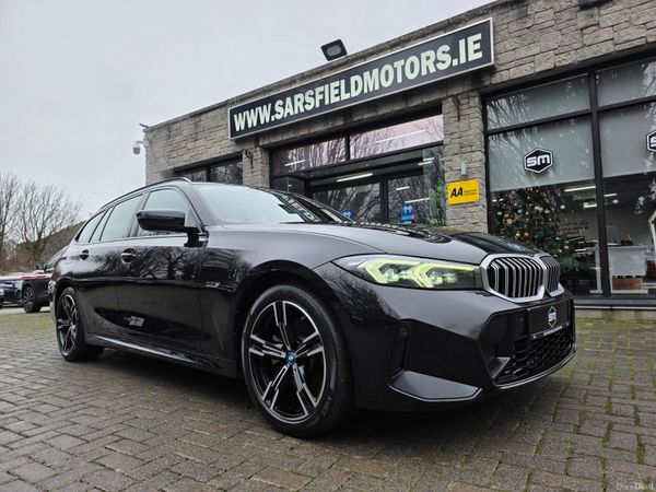 BMW 3-Series Estate, Petrol Plug-in Hybrid, 2022, Black