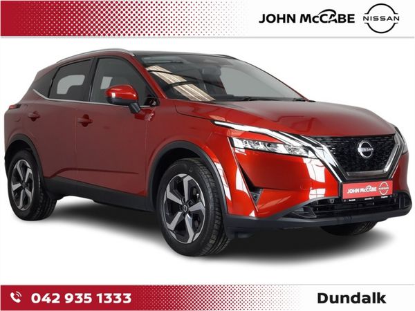Nissan Qashqai MPV, Petrol Hybrid, 2024, Red