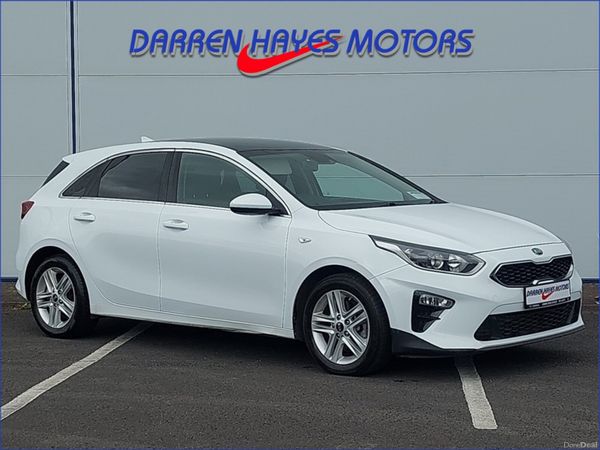 Kia Ceed Hatchback, Diesel, 2019, White