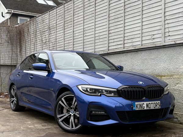 BMW 3-Series Saloon, Petrol Hybrid, 2022, Blue