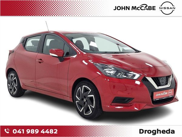 Nissan Micra Hatchback, Petrol, 2022, Red
