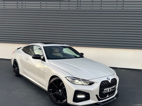 BMW 4-Series Coupe, Diesel, 2021, White